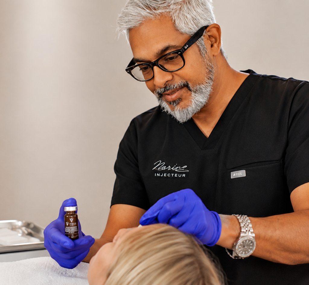 Dr Narine traitement exosomes visage