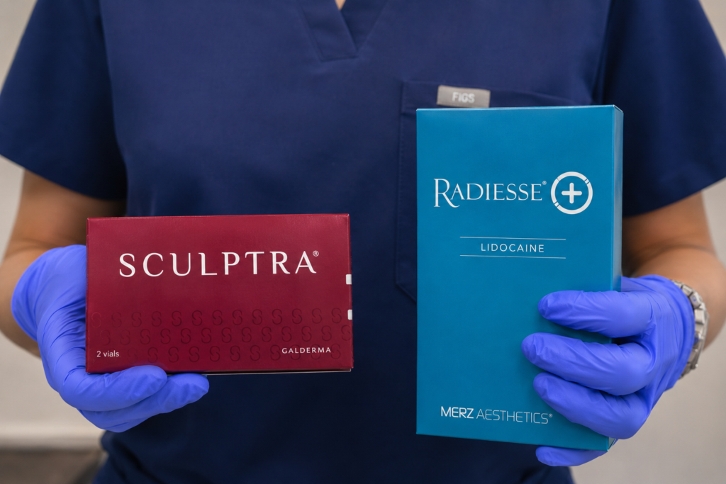 sculptra vs radiesse pour le visage