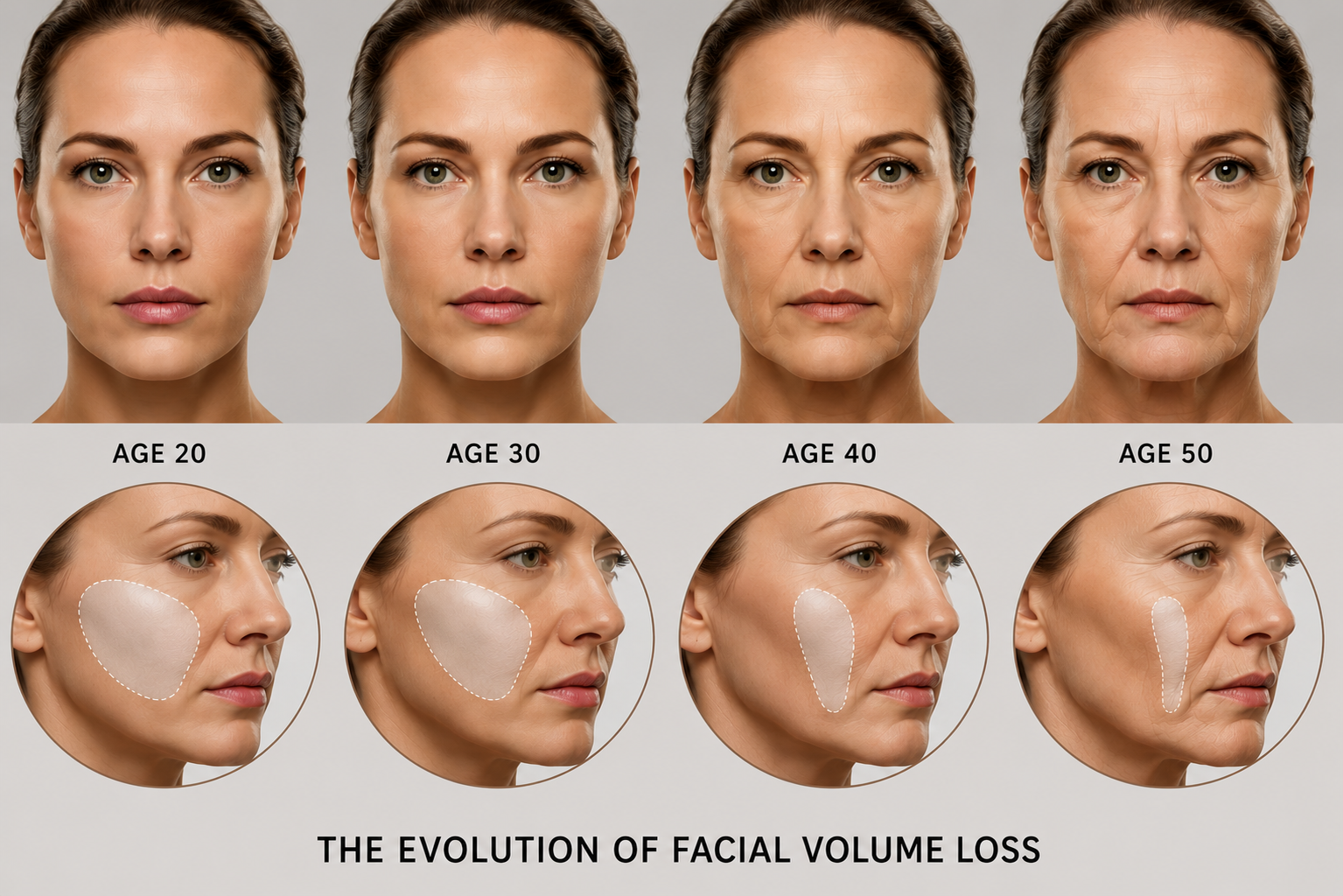 volume loss with time